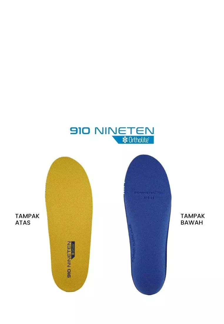 910 Nineten FUUTO RIVAL Sepatu lari - Biru-Tua/Biru-MD/Kuning