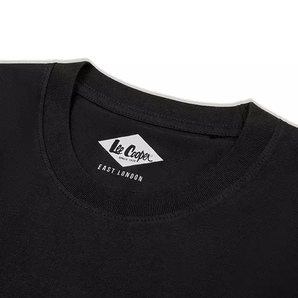 Lee Cooper T-shirt Logo Diamond Red Black