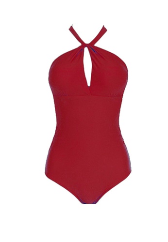 Buy Sunnydaysweety Halter One Piece Swimsuit Cagr 21 Online Zalora Singapore