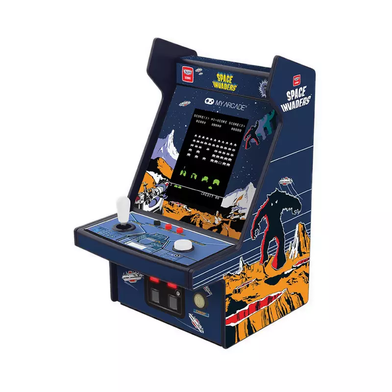 My Arcade Micro Player Pro 6.7" Space Invaders Portable Retro Arcade - MYADGUNL-7004