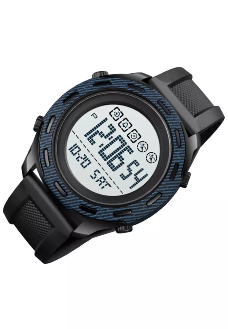 Jam Tangan Digital Pria Waterproof Many Function Strap Tali Material PU Silicone BL68 ORIGINAL