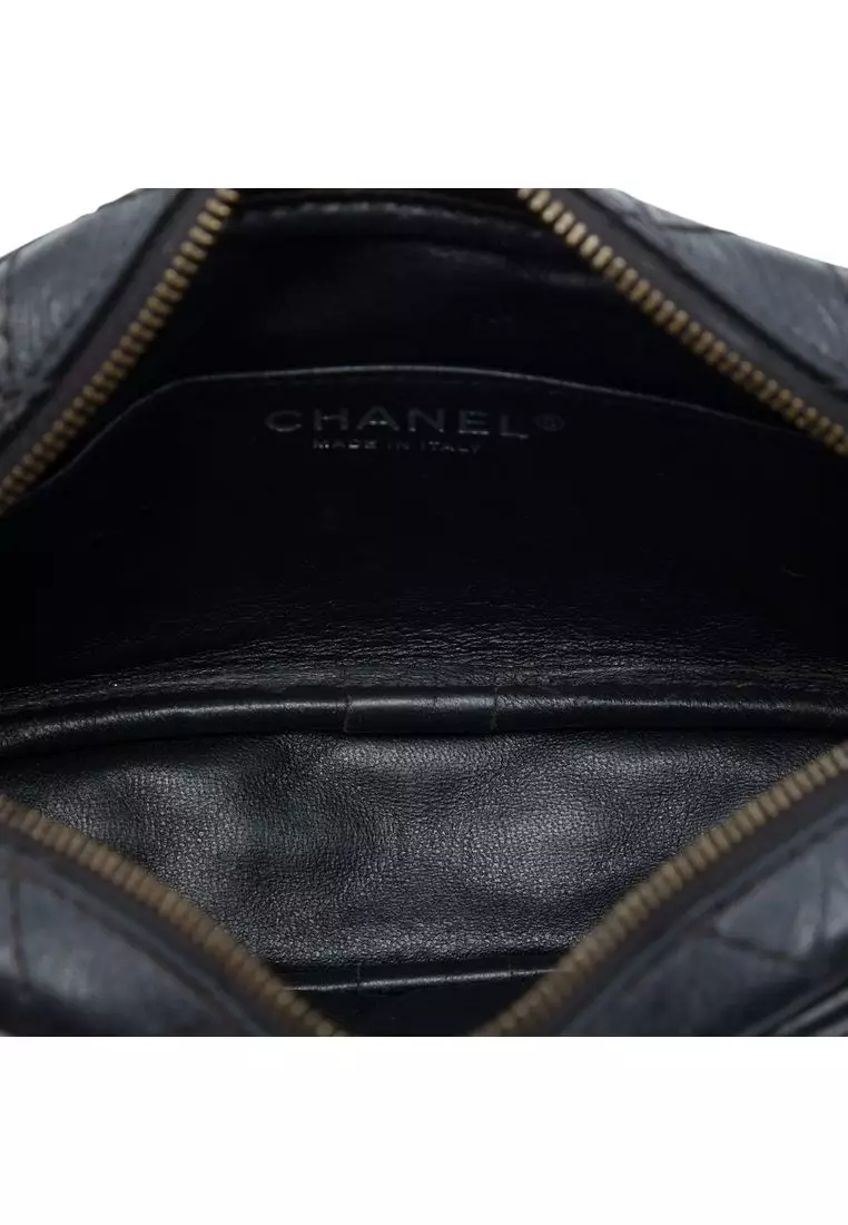 Pre-Loved Chanel Mini Quilted Aged Calfskin Reissue Camera Bag