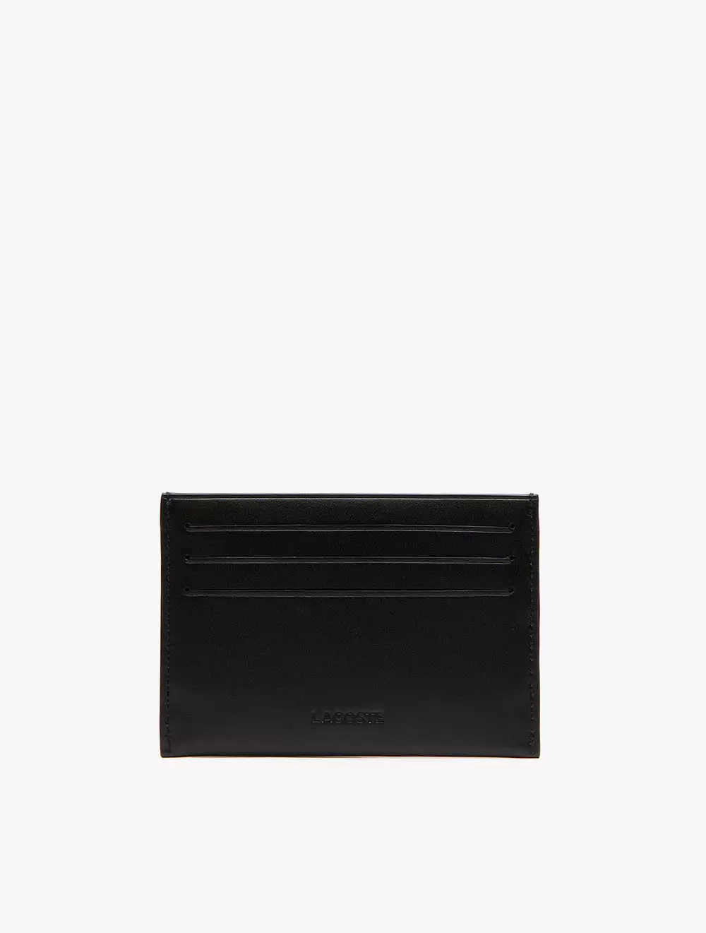 Jual Lacoste Men's Fitzgerald credit card holder in leather - Black ...