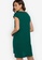 ZALORA WORK green Bar Detail Mini Dress 1E54EAAA2778A9GS_2