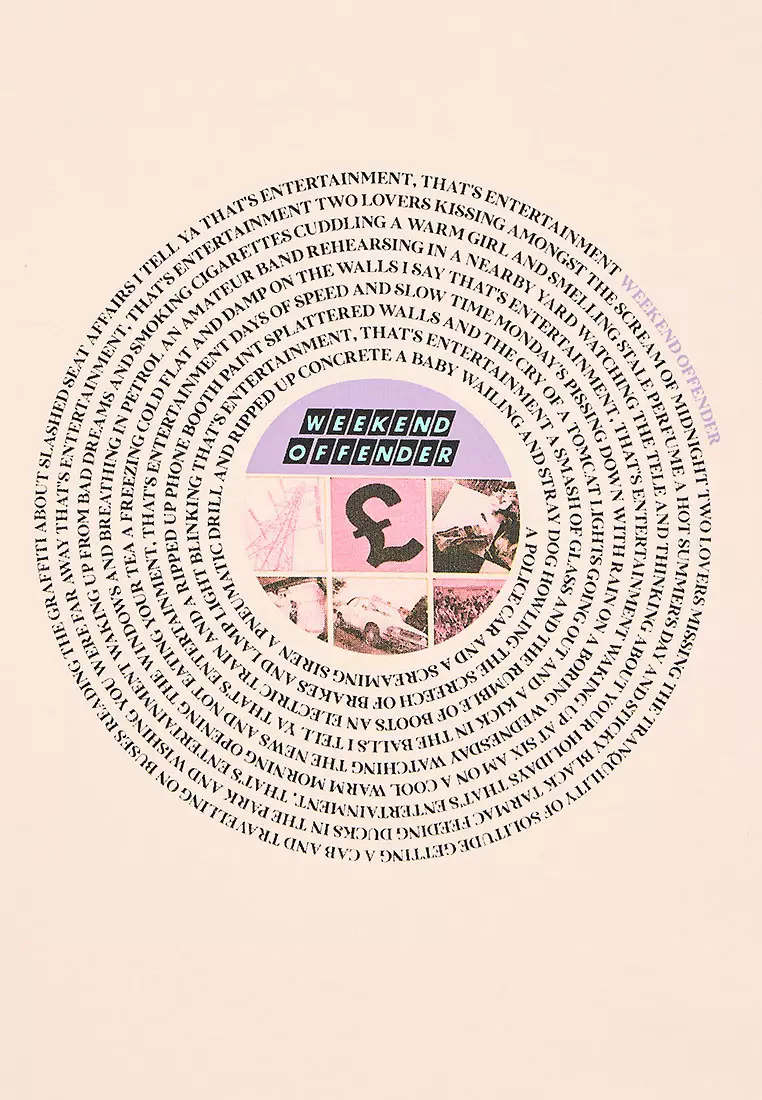 MENS ALABASTER ENTERTAINMENT GRAPHIC TEE