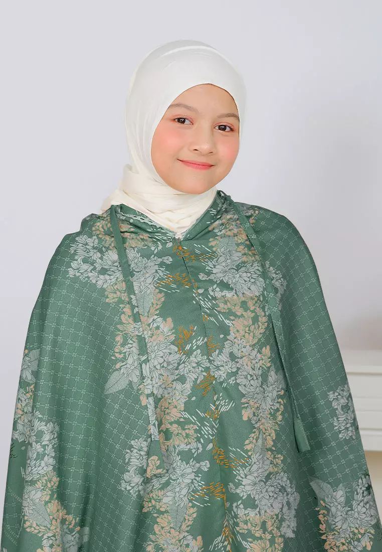 Cotton Bee - Mukena Motif Ananta Sarimbit Prayer Set 2in1 Remaja