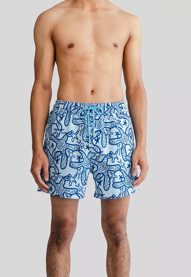REPREVE Â® Pulao Swim Short in Starfish