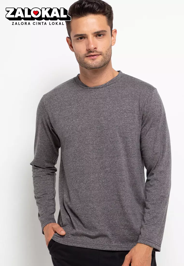 Atasan Kaos Lengan Panjang