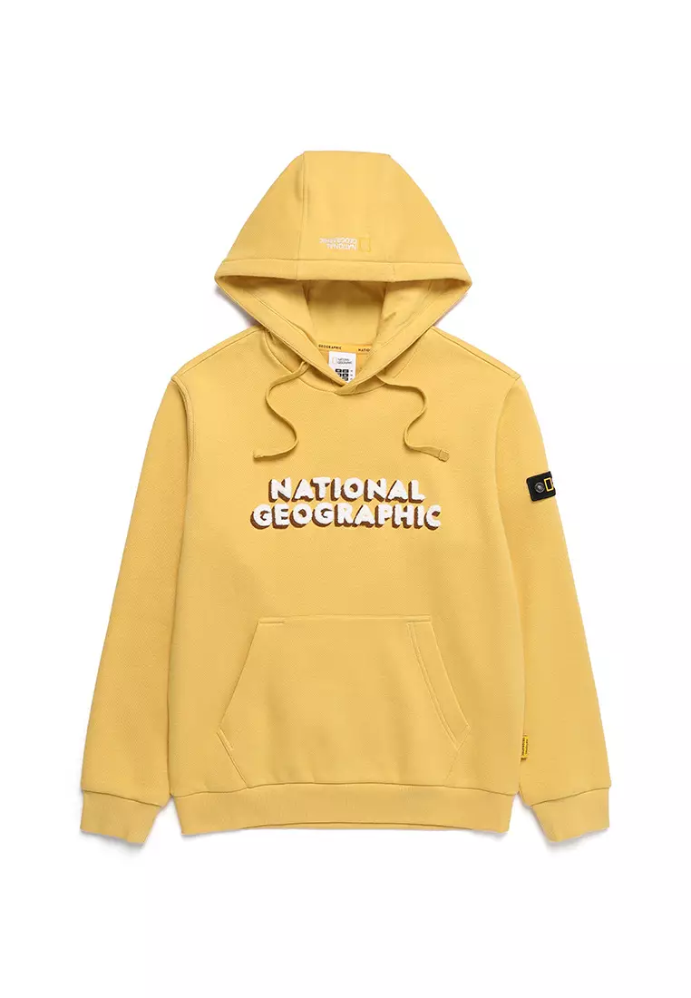 ☆関税込☆National Geographic★Lucos Big Logo 起毛 Hoodie ★ ☆関税込☆National Geographic☆Lucos Big Logo 起毛 Hoodie