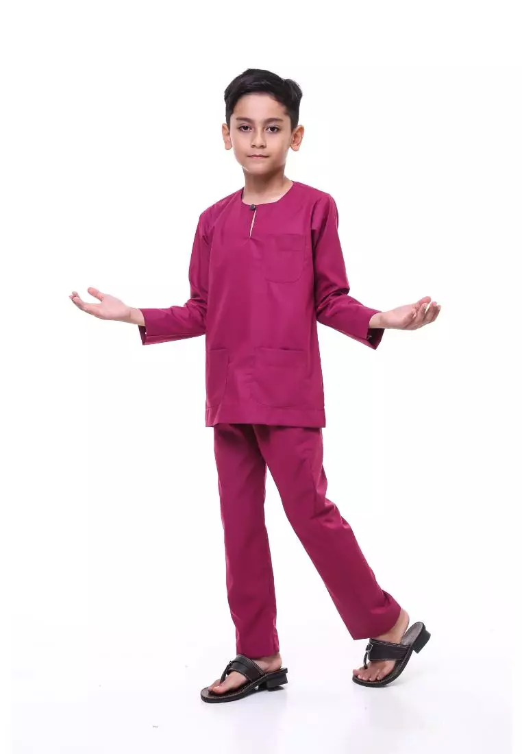 Baju Melayu Teluk Belanga Kids