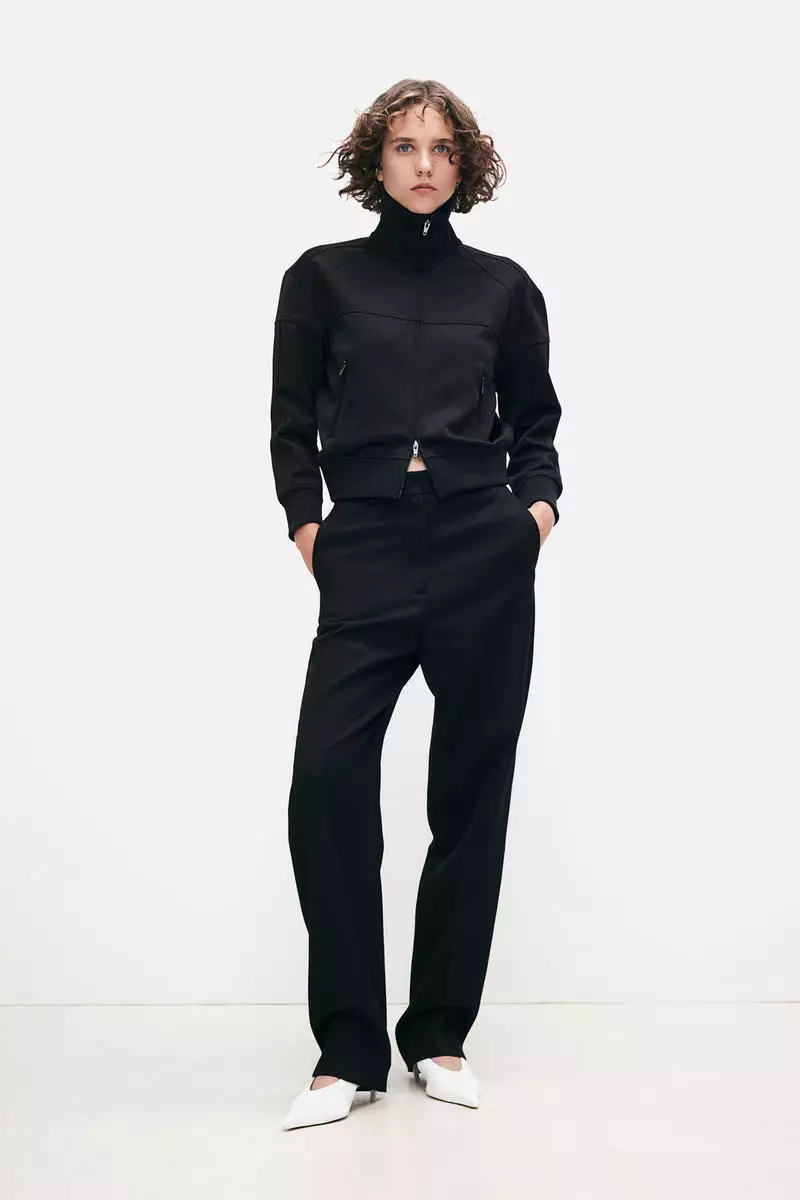 Tailored wool trousers 