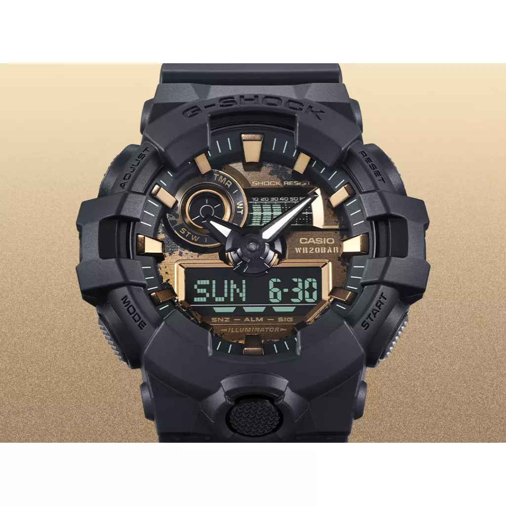 Casio G-Shock Jam Tangan Analog Digital Pria Original GA-700RC-1ADR