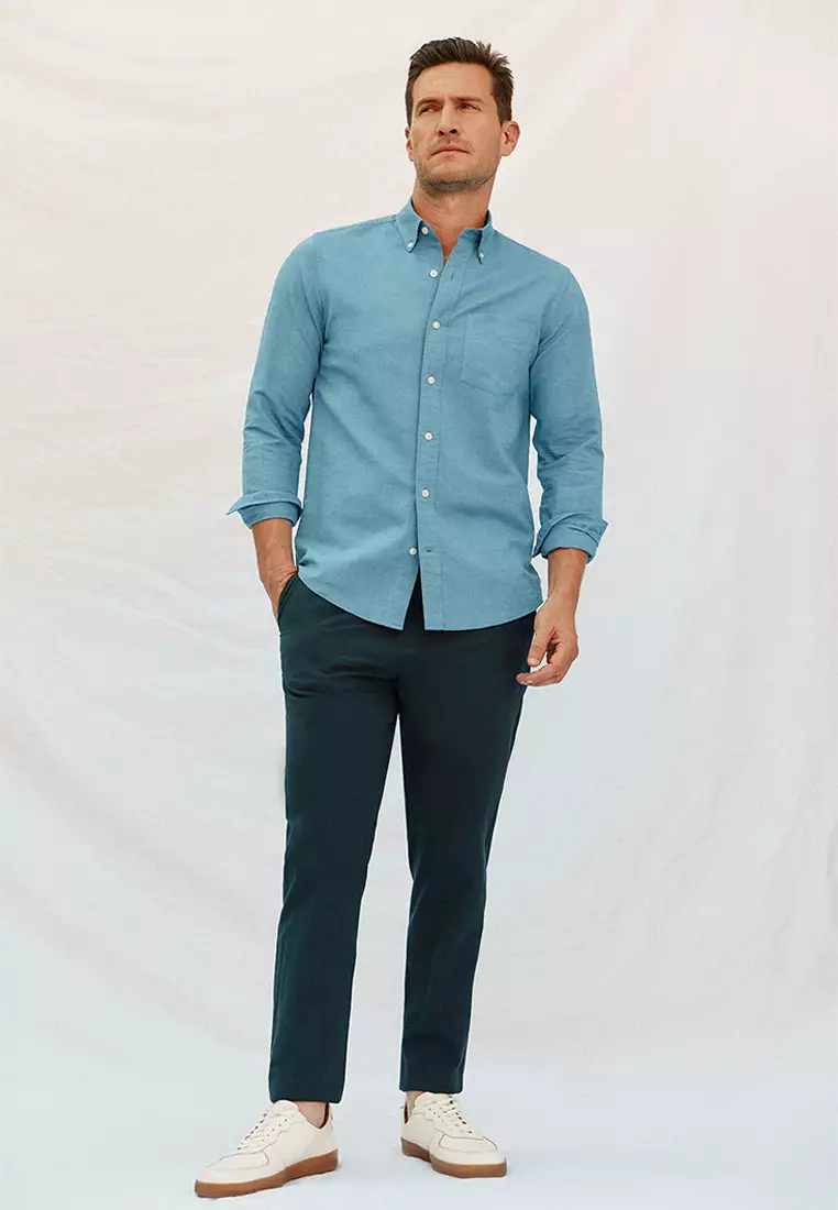 Plain Linen Cotton Shirt