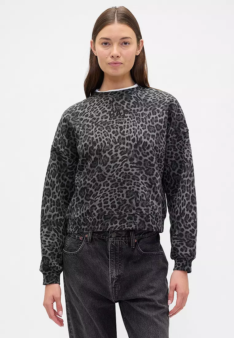 Logo Wedge Pullover Sweatshirt