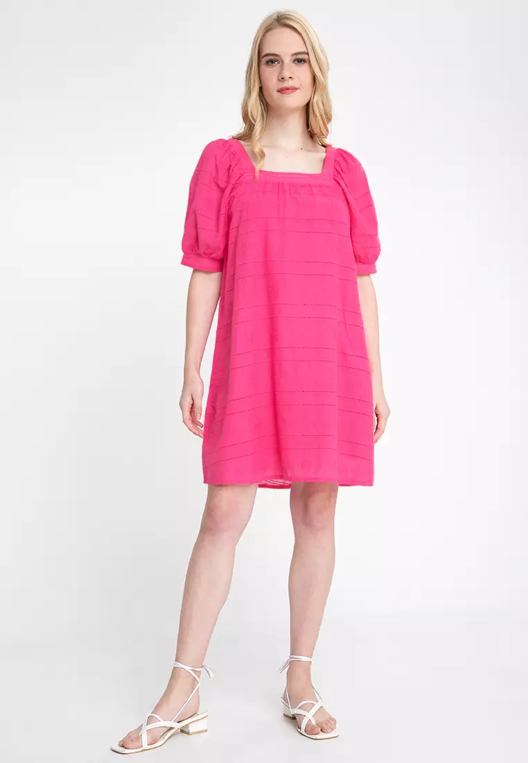 Cosette Eyelet Babydoll Dress