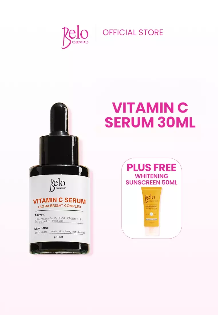Vitamin C Ultra Bright Complex Serum 30mL + FREE Whitening Sunscreen 50mL
