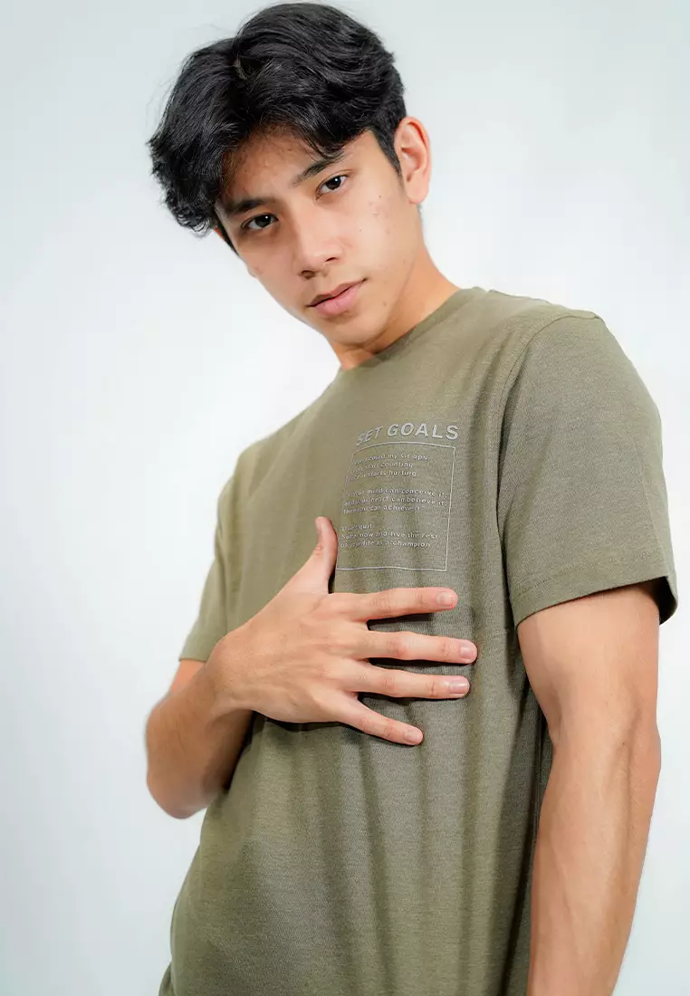 Natural Softness Tritoni Graphic Cotton Tee