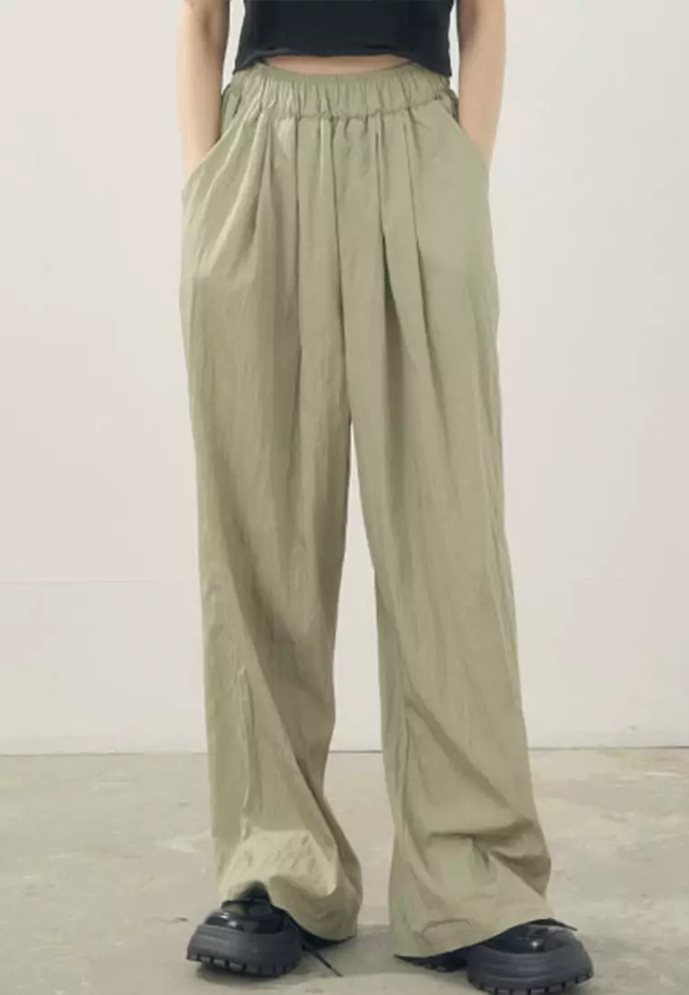 Pleated Flowy Pants