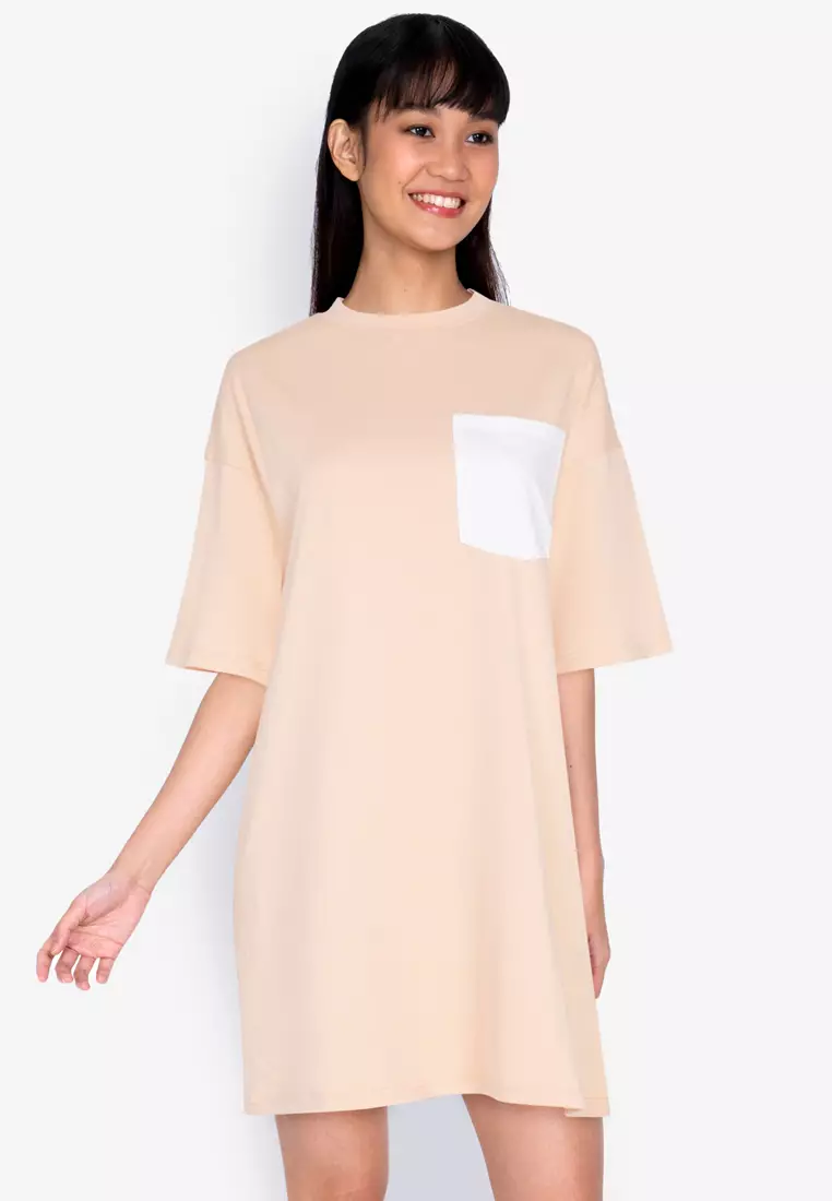 Oversized pocket 2025 dress