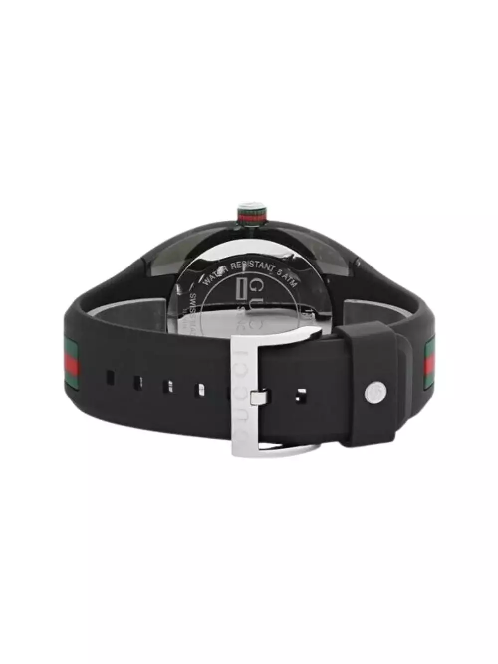 Gucci Watch YA137101 Black Rubber