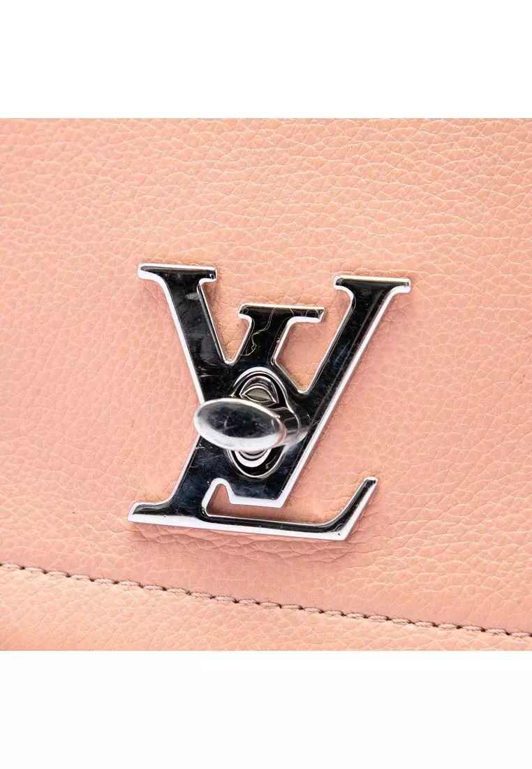 Pre-Loved Louis Vuitton Tricolor Leather Lockme Ii Bb