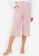ZALORA WORK pink Paneled Culottes 63BB2AA4EF44CAGS_1