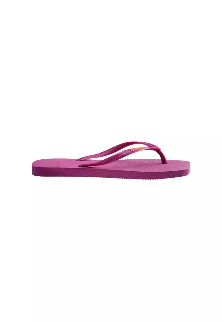 Slim Square Logo Pop Up Flip Flops