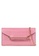 Strathberry pink MULTREES WALLET ON A CHAIN CROSSBODY - EMBOSSED CROC CALEDONIAN PINK 65FA0AC701C8DBGS_1