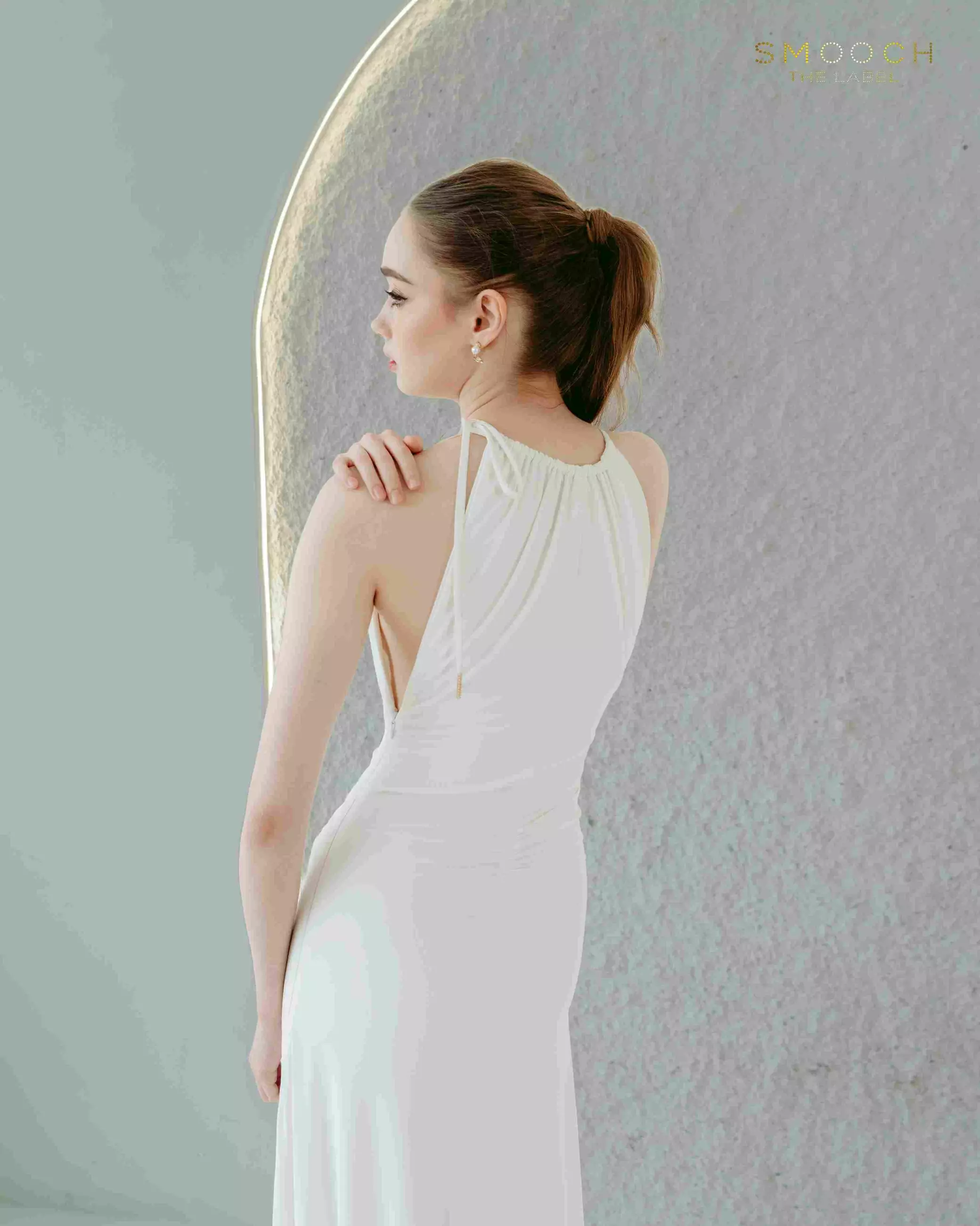 Vienna White Maxi Dress