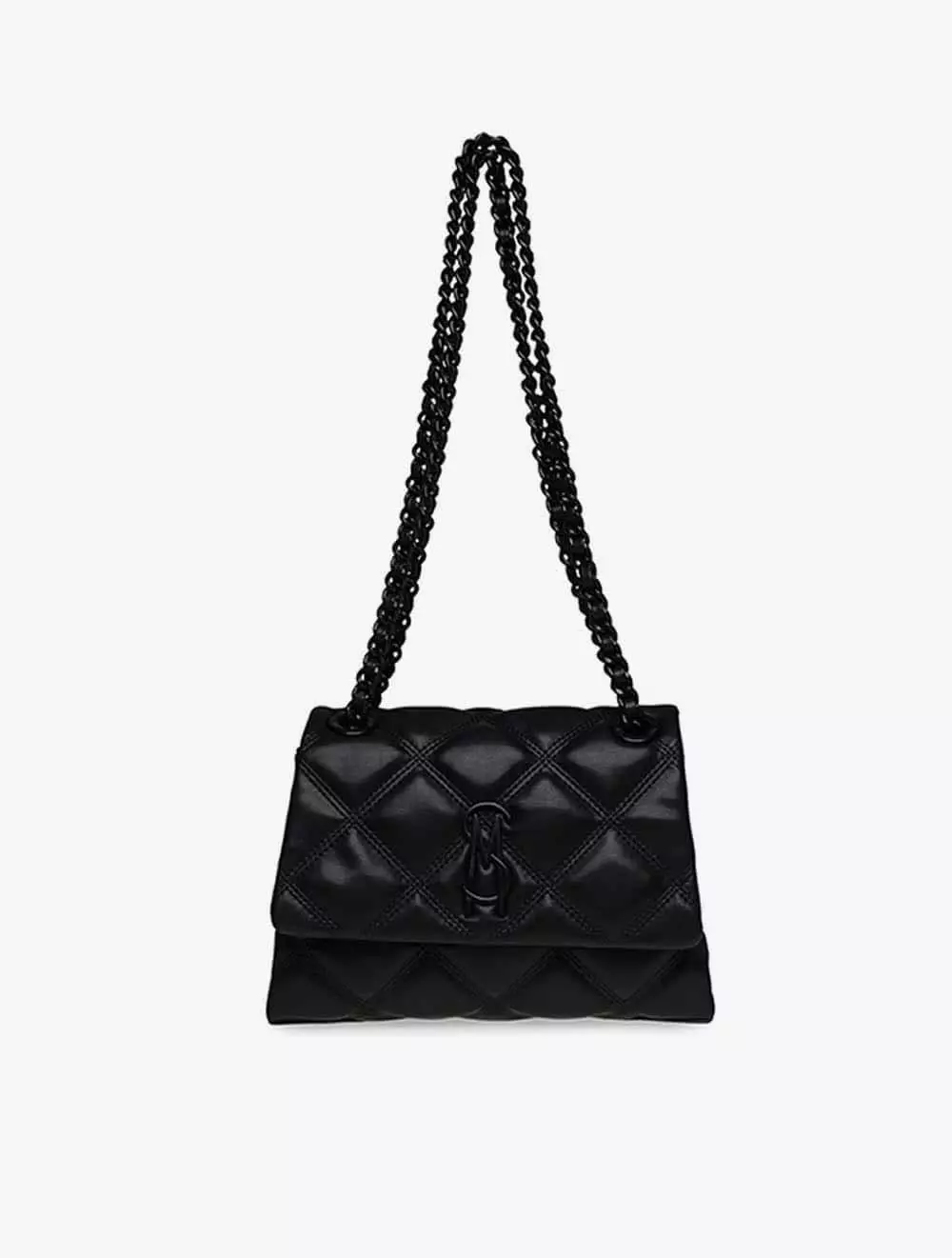 Steve Madden Women's Koa-S Leopard Print Hobo Shoulder Bag – Studded Crossbody Bag With Zipper, One Size