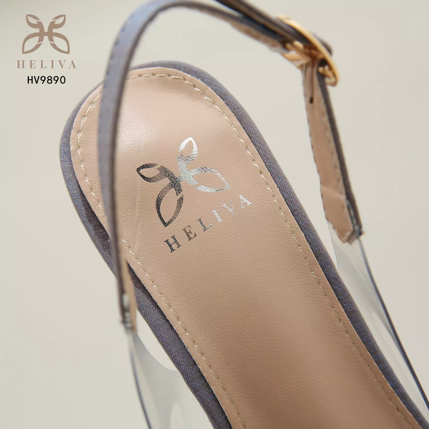 Heliva Linda High Heels Women Sling Back Shoes Butterfly Bow