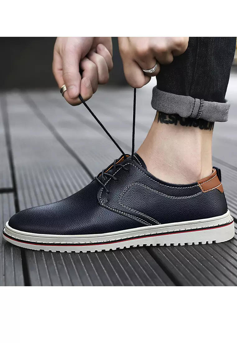 Leather Business Derby Shoes YY8111