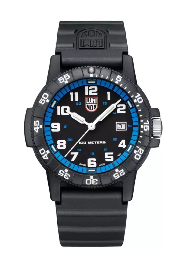 Buy Luminox Luminox Leatherback Sea Turtle Giant Black PU Strap