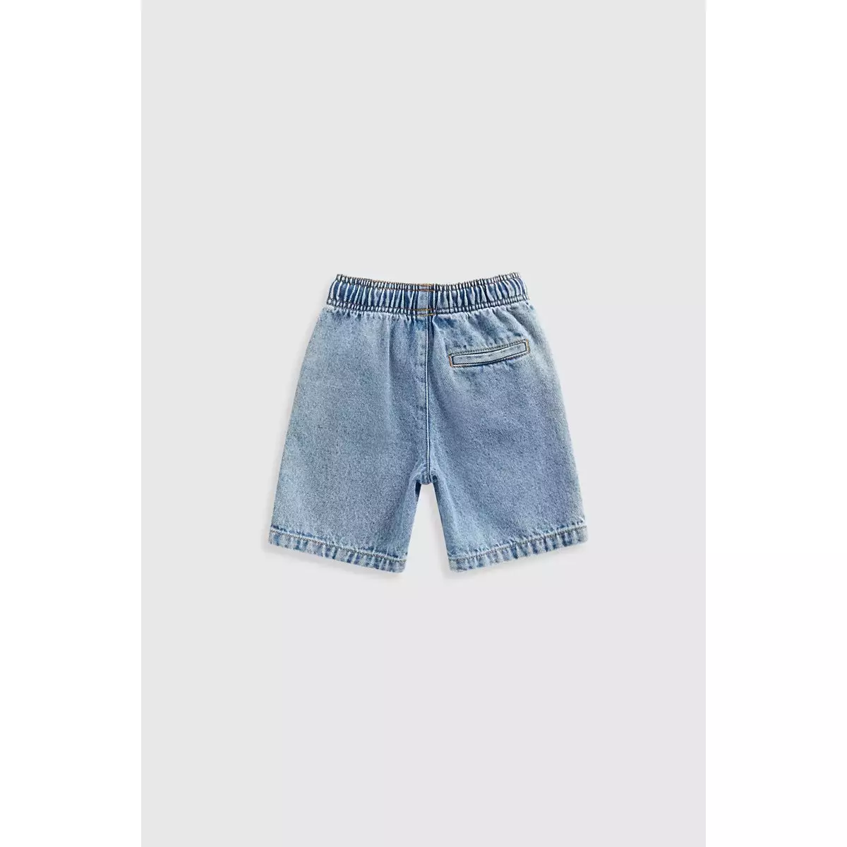 Mothercare Light-Wash Pull-On Shorts - Celana Pendek Bayi Laki-laki (Biru)