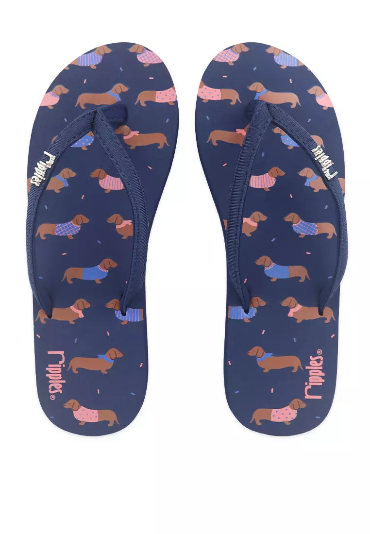 Puppy flip flops store