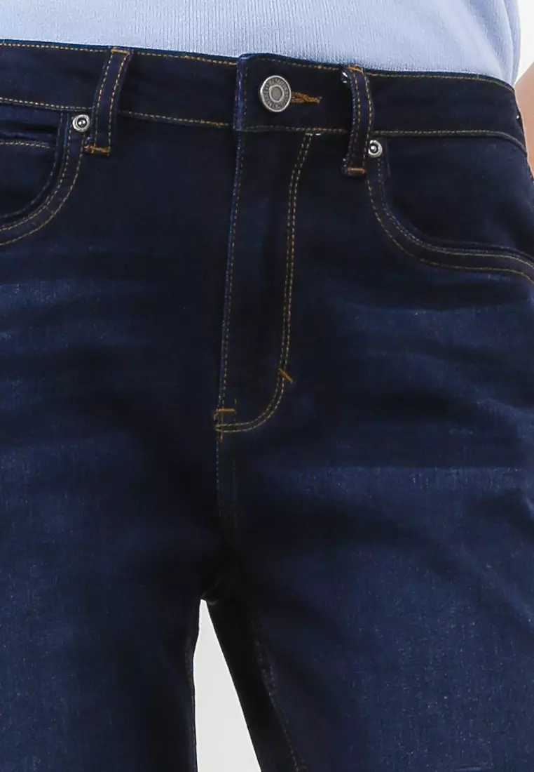 Rikia Slim Fit Denim Pants