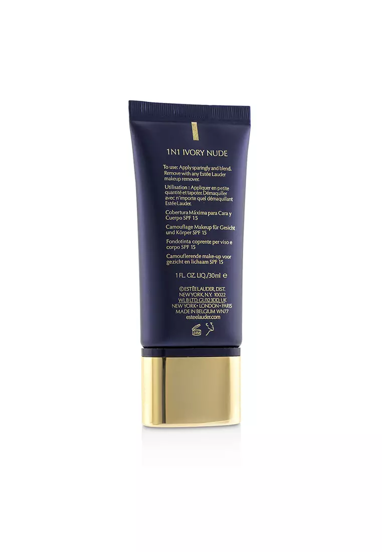 ESTÉE LAUDER - Double Wear Maximum Cover Camouflage Make Up (Face & Body) SPF15 - #1N1 Ivory Nude 30ml/1oz