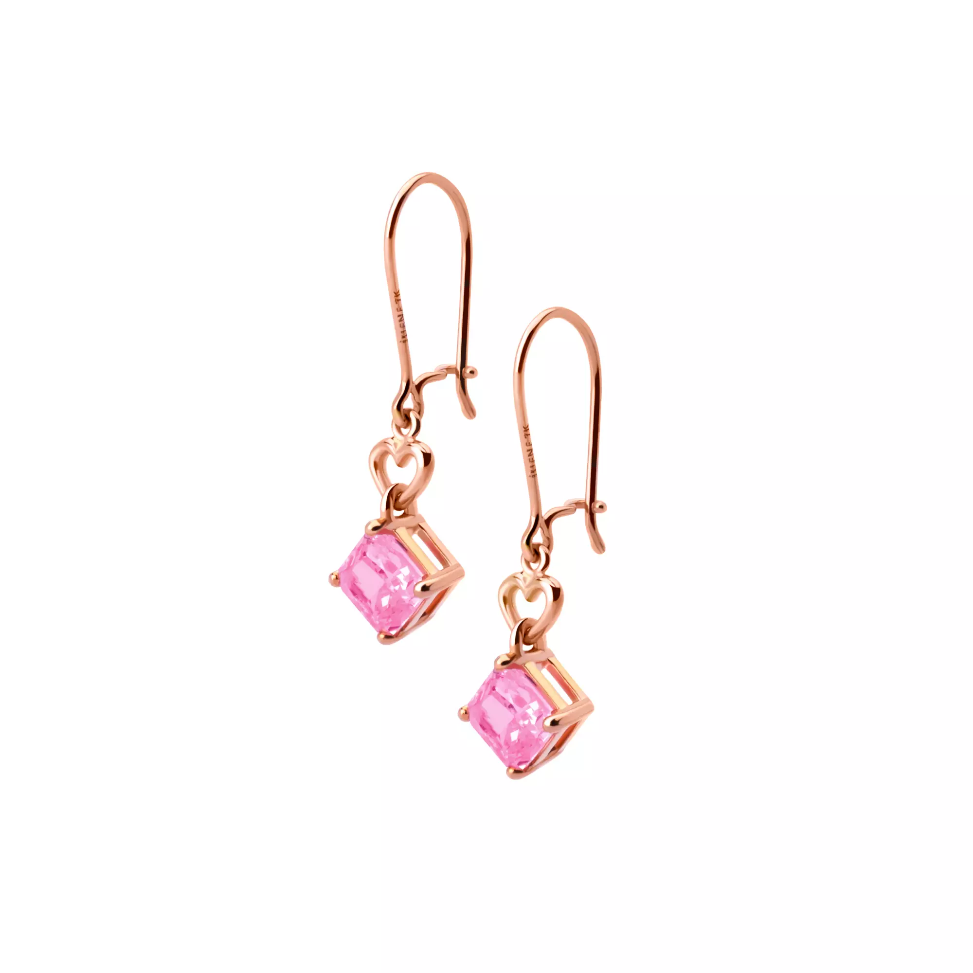 Anting Emas Dewi 7k - Chani Gold Earring - Pinky Crush Collection - Juene Jewelry