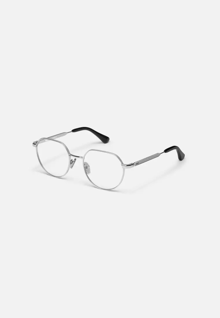 QUAY On Mute Optical Eyeglasses - Silver