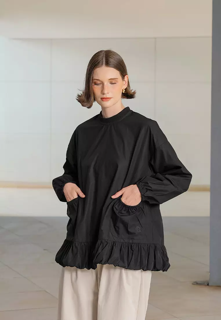 Kami Lumo Loose Top Black