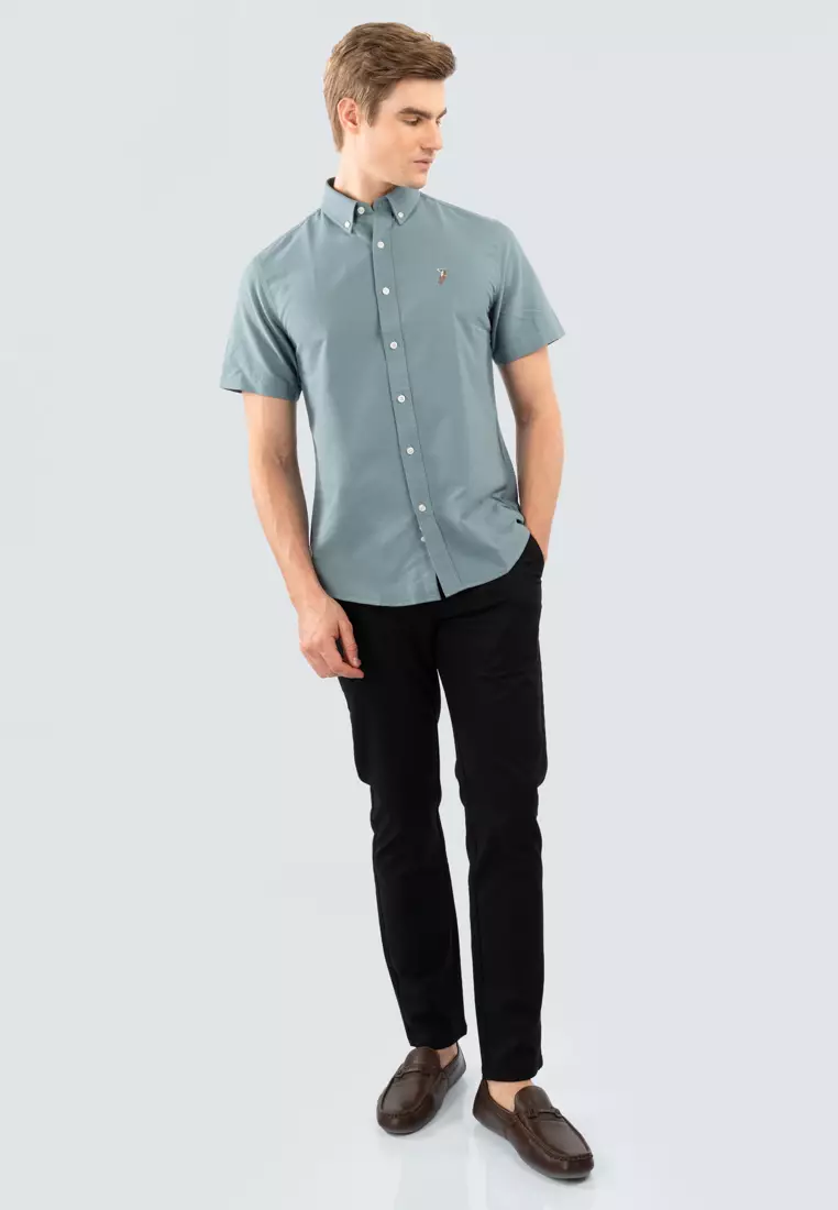 Polo Haus - Men’s Cotton Mix Signature Fit Long Sleeve MBSSVB008