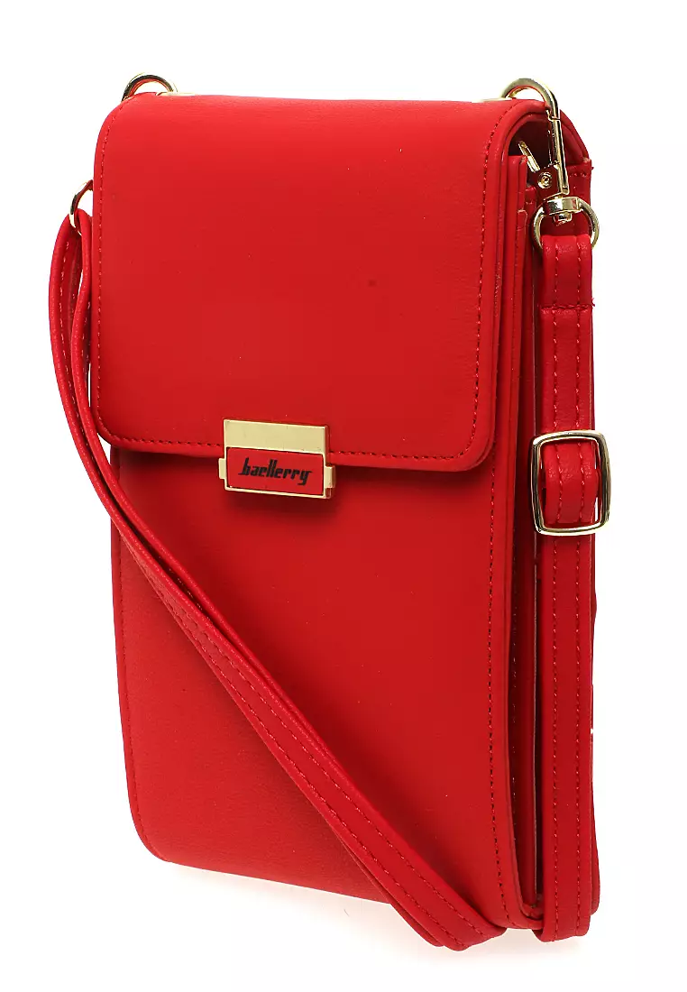 Sling Bag Tas Selempang Mini Wanita Dompet Multifungsi Many Slot Material Kulit Leather ORIGINAL