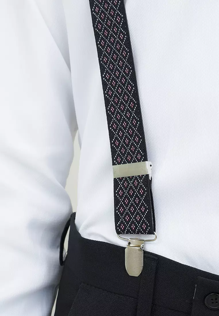 Houseofcuff Suspender Tali Jojon Karet ikat pinggang pria dewasa besar A10