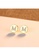 Rouse gold S925 Bright Geometric Stud Earrings A4F3BACCAC0278GS_5