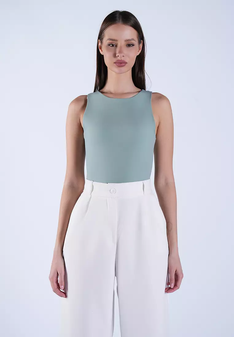 Fitted Sleeveless Top