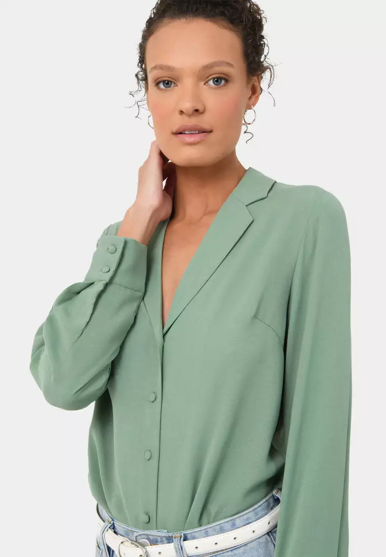 Elaine Buttoned Blouse