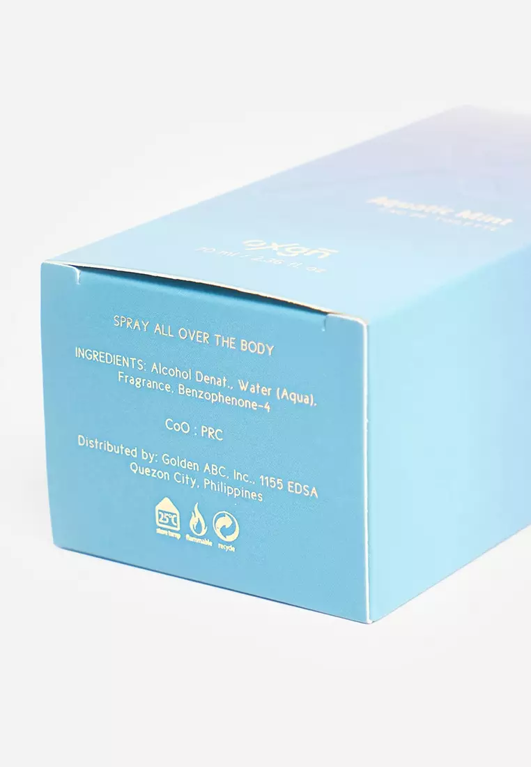 OXGN Aquatic Mint Eau de Toilette For Men 70ML