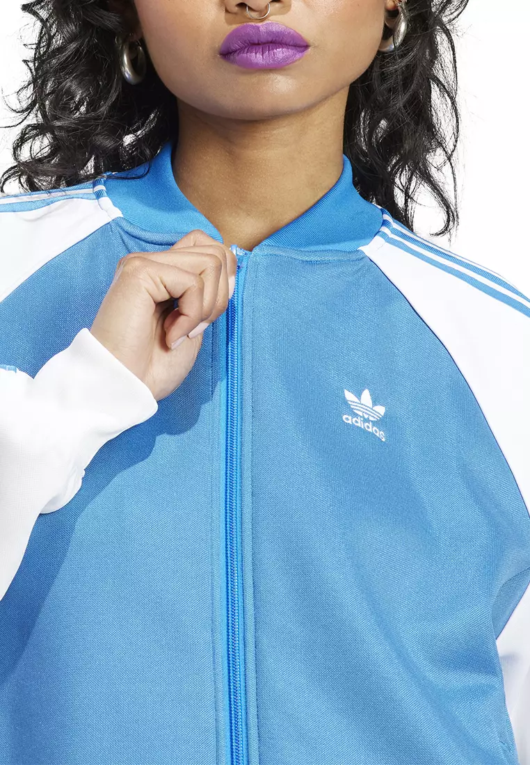 線上選購ADIDAS adicolor classics oversized sst track top | ZALORA 台灣