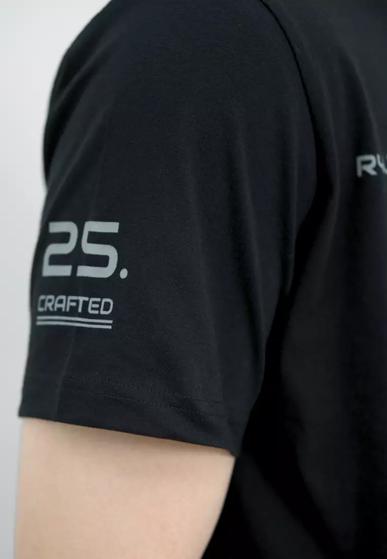 Ryusei Kaos Pria Odyssey Grafis Black