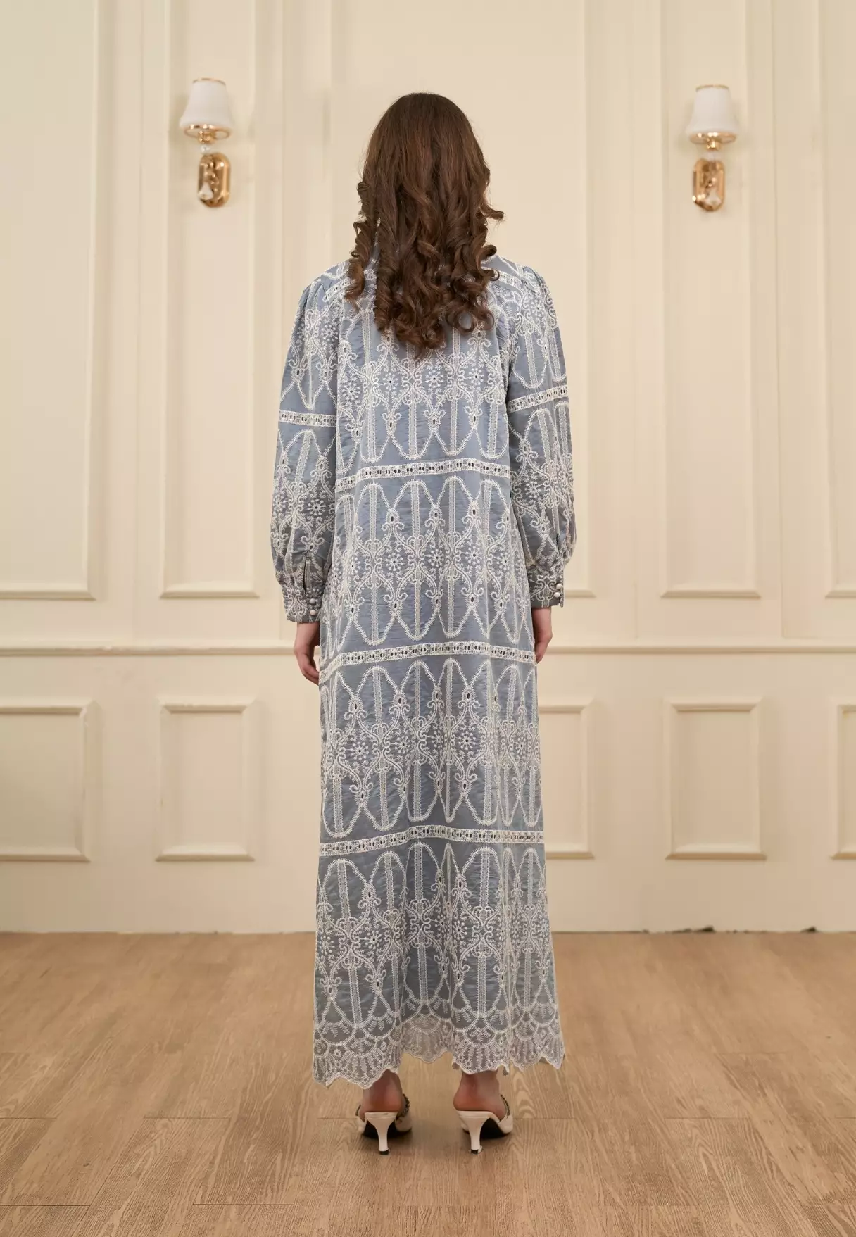 Saffiya Dress - Azure